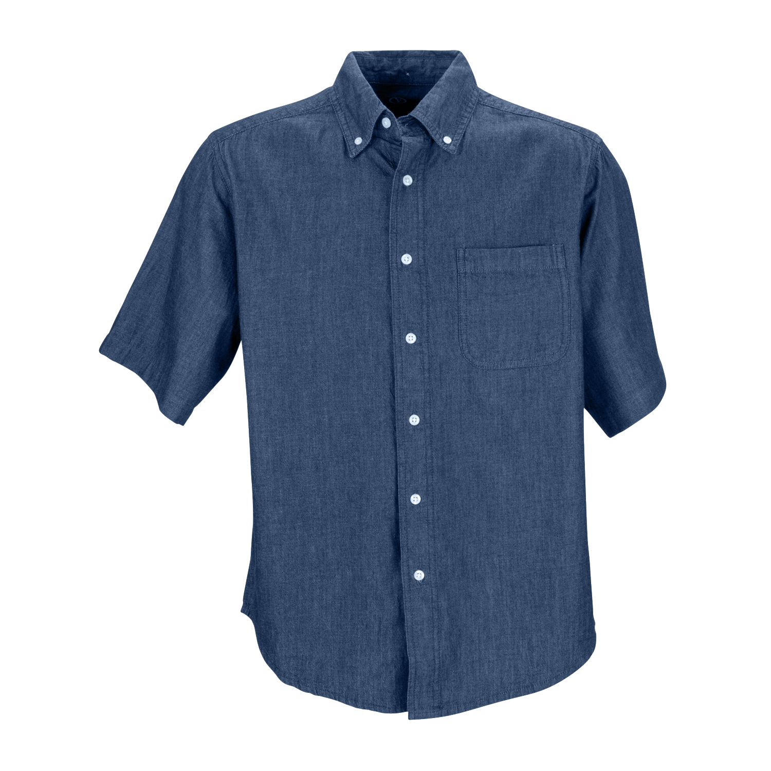 Button-Down Shirts » 1977S Men's Short-Sleeve Hudson Denim Shirt