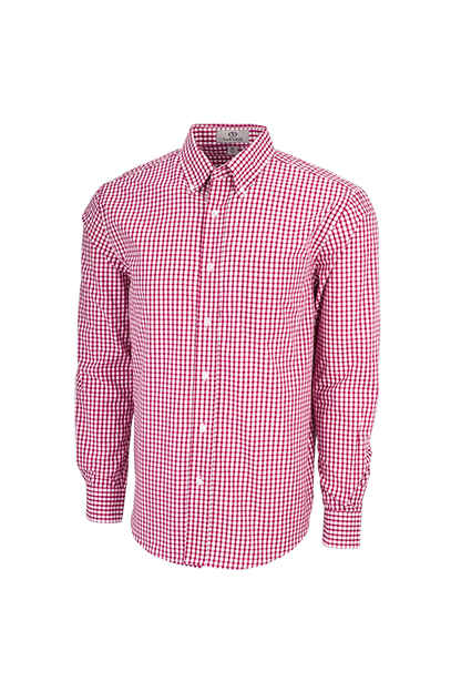 Details about   SALE k37 NEW MENS DOUBLE TWO RETRO GINGHAM CHECK CLASSIC COLLAR SHIRT WINE