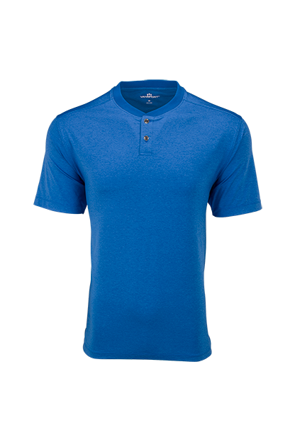 Polos | Men's Moisture-Wicking Collarless Golf Shirt | Vansport