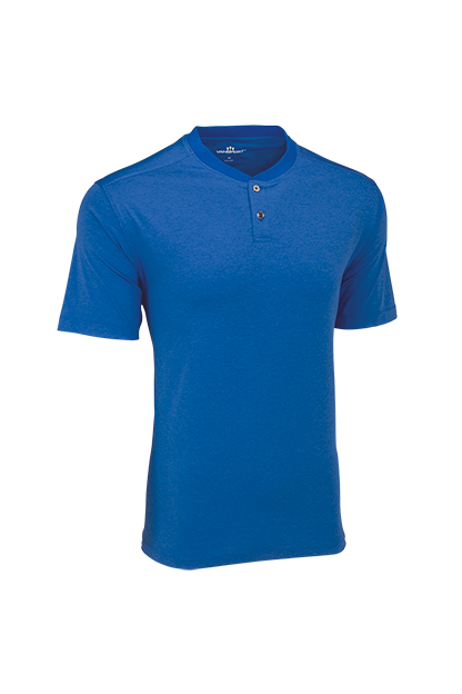Polos | Men's Moisture-Wicking Collarless Golf Shirt | Vansport