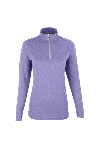 Style 3411 in Purple Heather Grey, front view