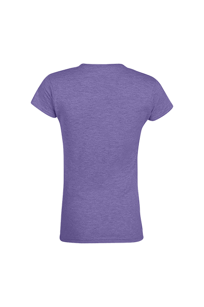 Style GILD6400L in Heather Purple, back view
