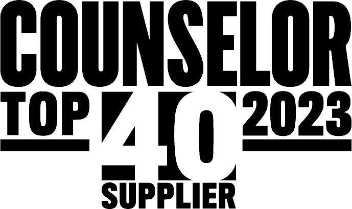 Counselor Top 40 Supplier 2023